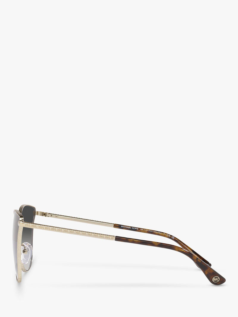 Michael Kors round sunglasses gold grey gradient - British product
