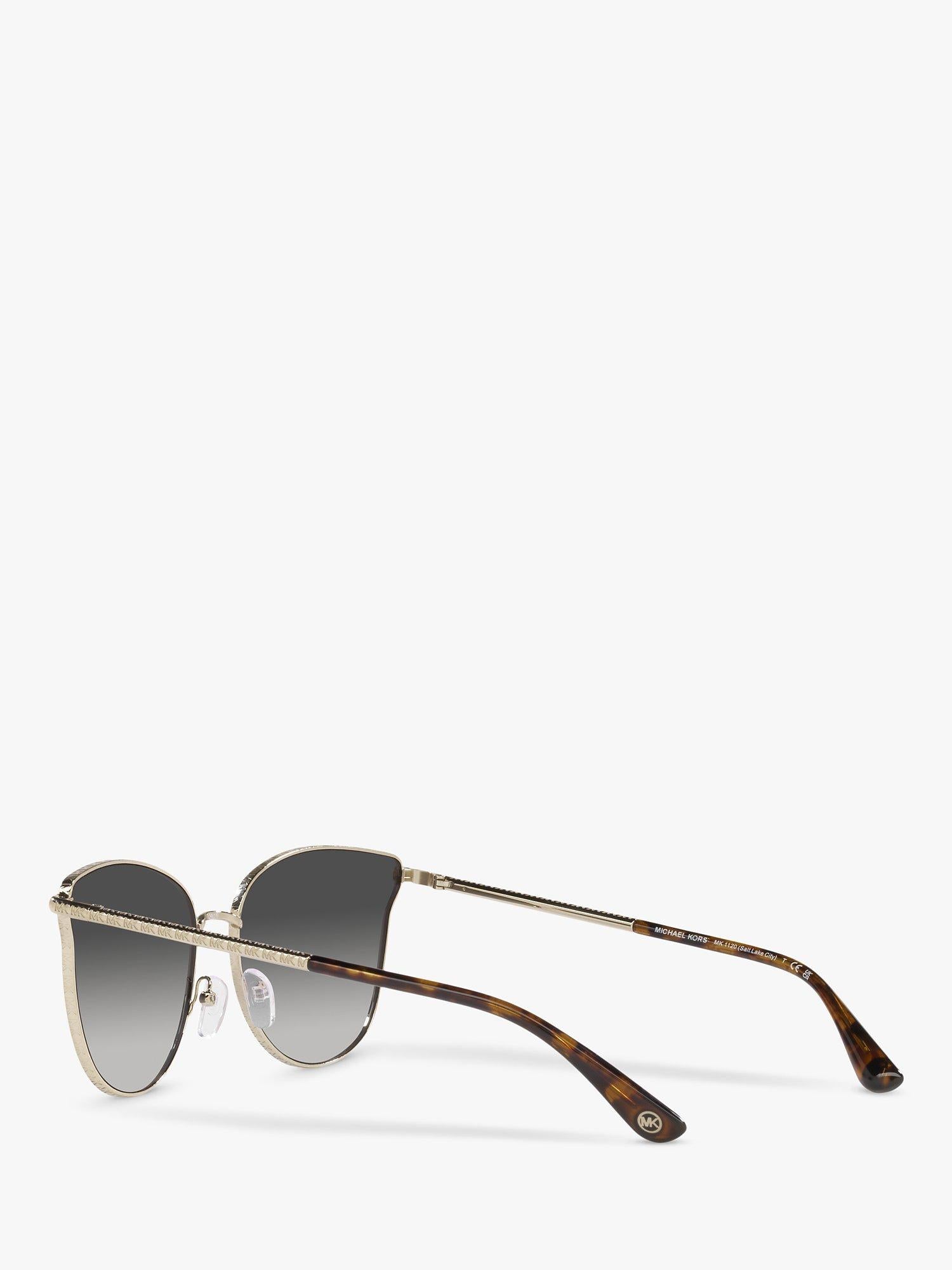 Michael Kors round sunglasses gold grey gradient - British product