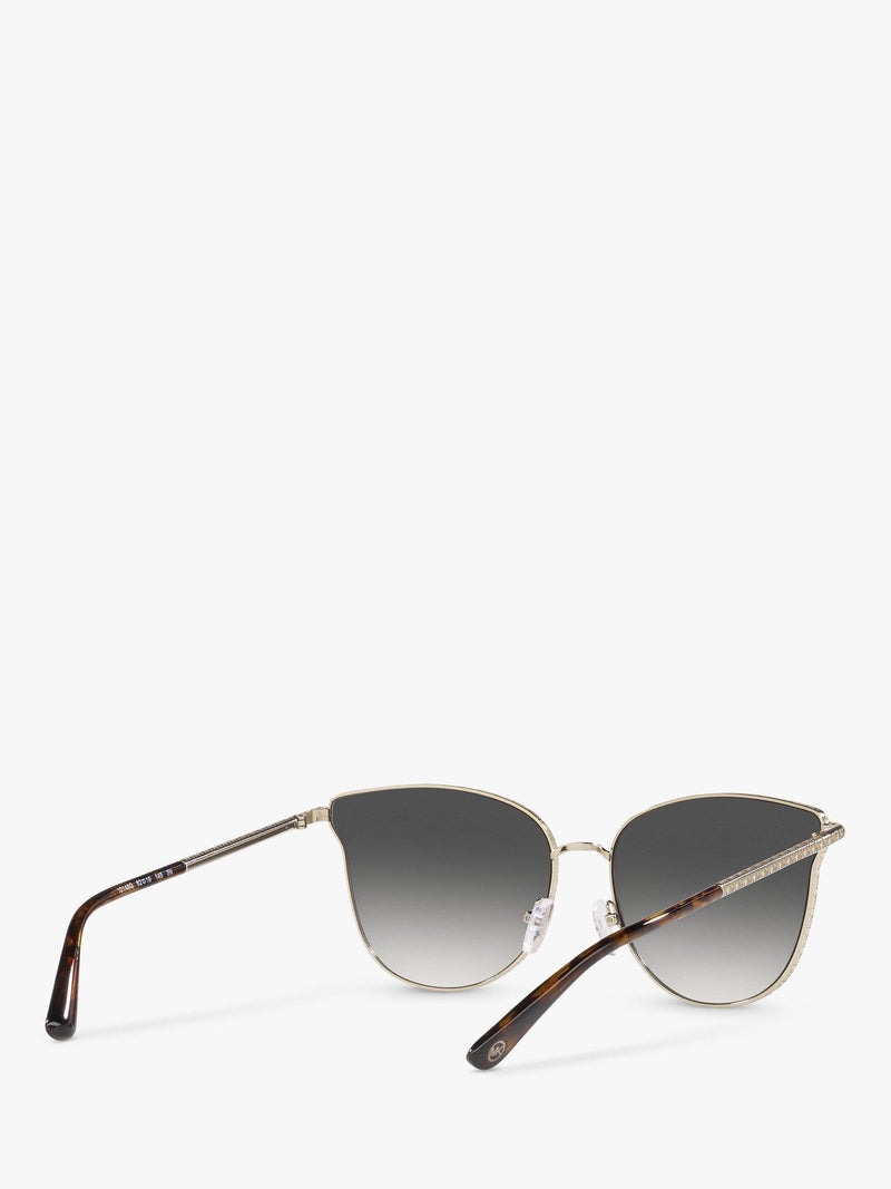 Michael Kors round sunglasses gold grey gradient - British product