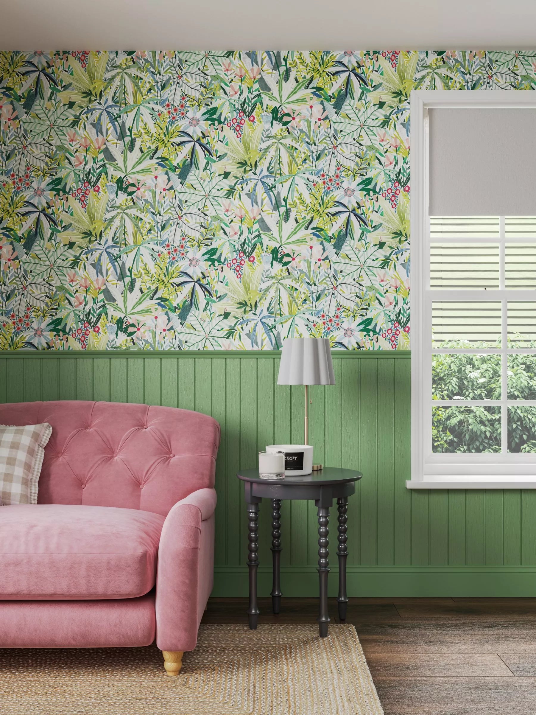 John Lewis Exotic Garden Wallpaper Multi, UK version