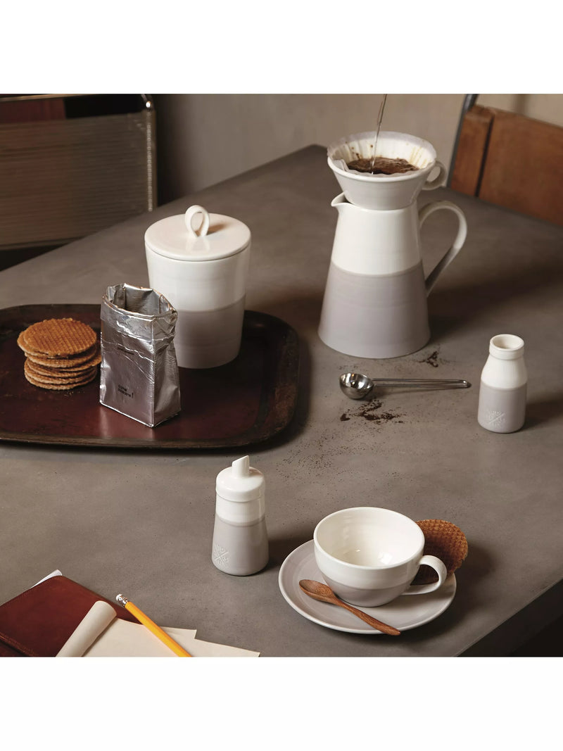 Royal Doulton cappuccino cup and saucer set assorted colours 4-piece (British brand)