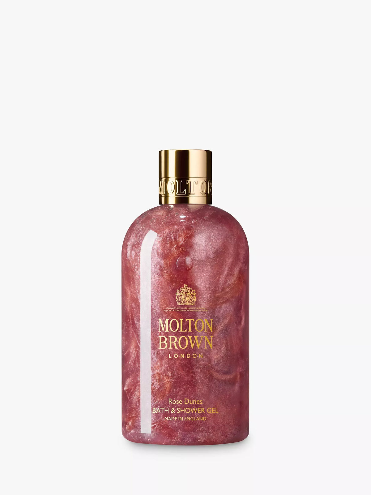 Molton Brown Rose Dunes bath and shower gel 300ml, imported from the UK