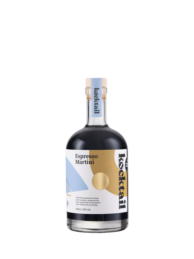 John Lewis Espresso Martini Cocktail with Vodka and Coffee Liqueur 50cl- Buy online at McGrocer