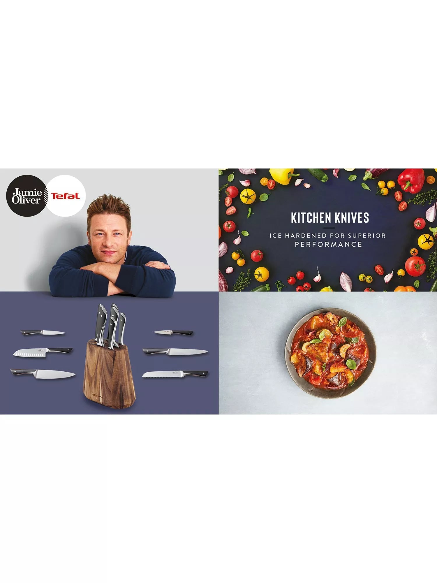 Jamie Oliver by Tefal Santoku knife 16.5cm, UK version