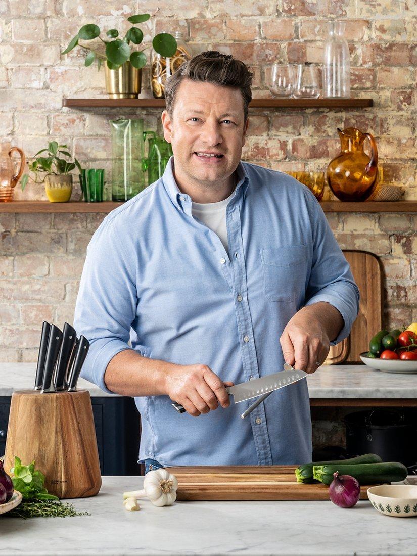 Tefal stainless steel slicing knife, 20cm, UK version