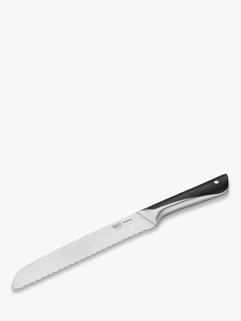 Tefal Jamie Oliver Bread Knife Stainless Steel 20cm, UK version