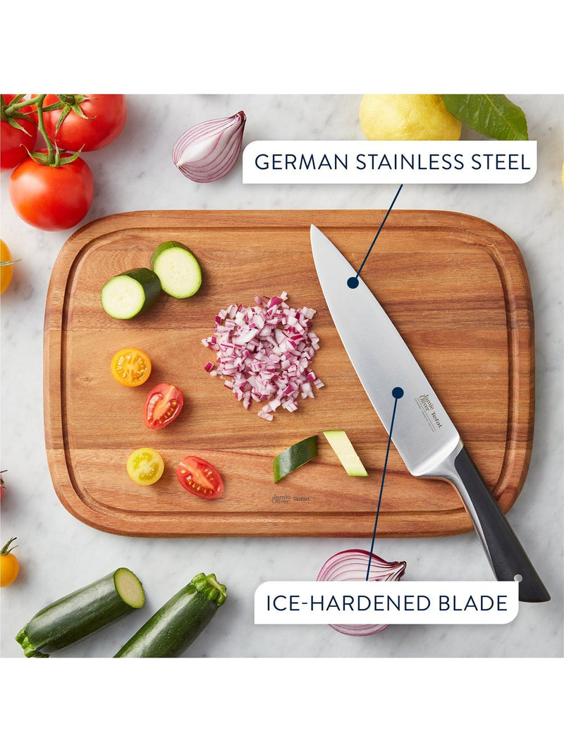Tefal Jamie Oliver Bread Knife Stainless Steel 20cm, UK version