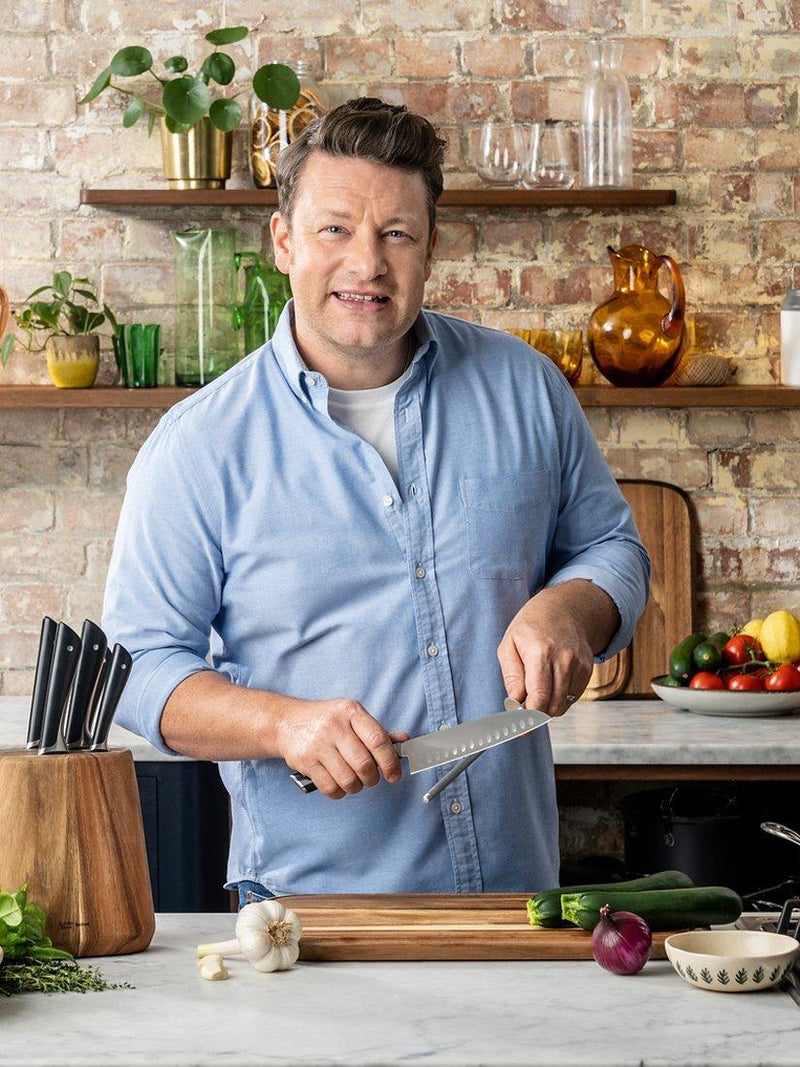 Tefal Jamie Oliver Bread Knife Stainless Steel 20cm, UK version