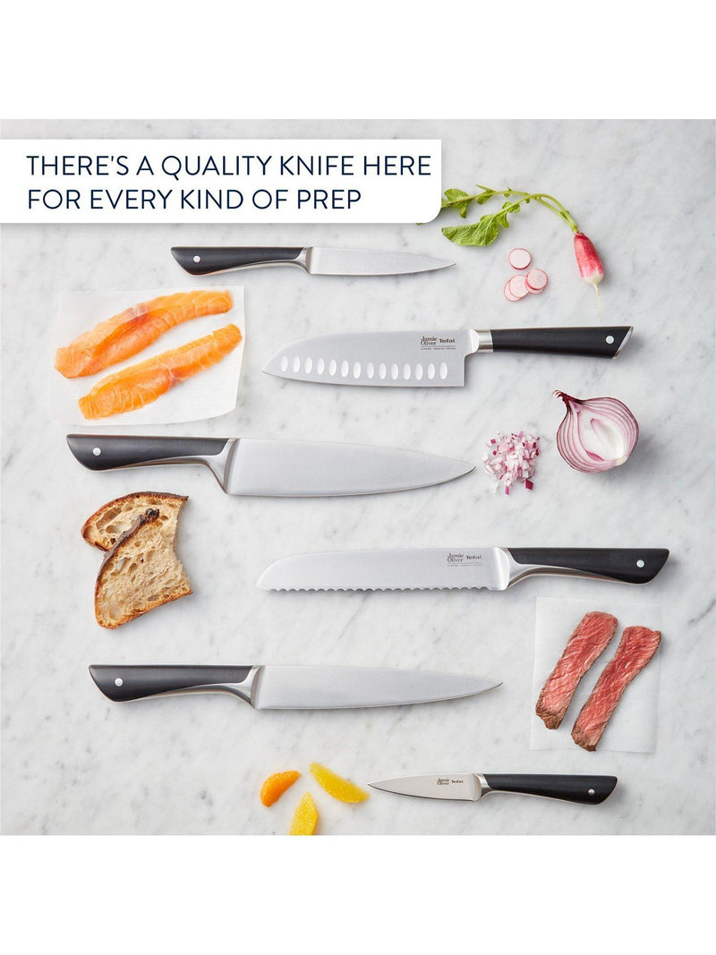 Tefal Jamie Oliver Bread Knife Stainless Steel 20cm, UK version