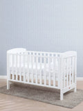 Boori Alice Cotbed with Mattress, White