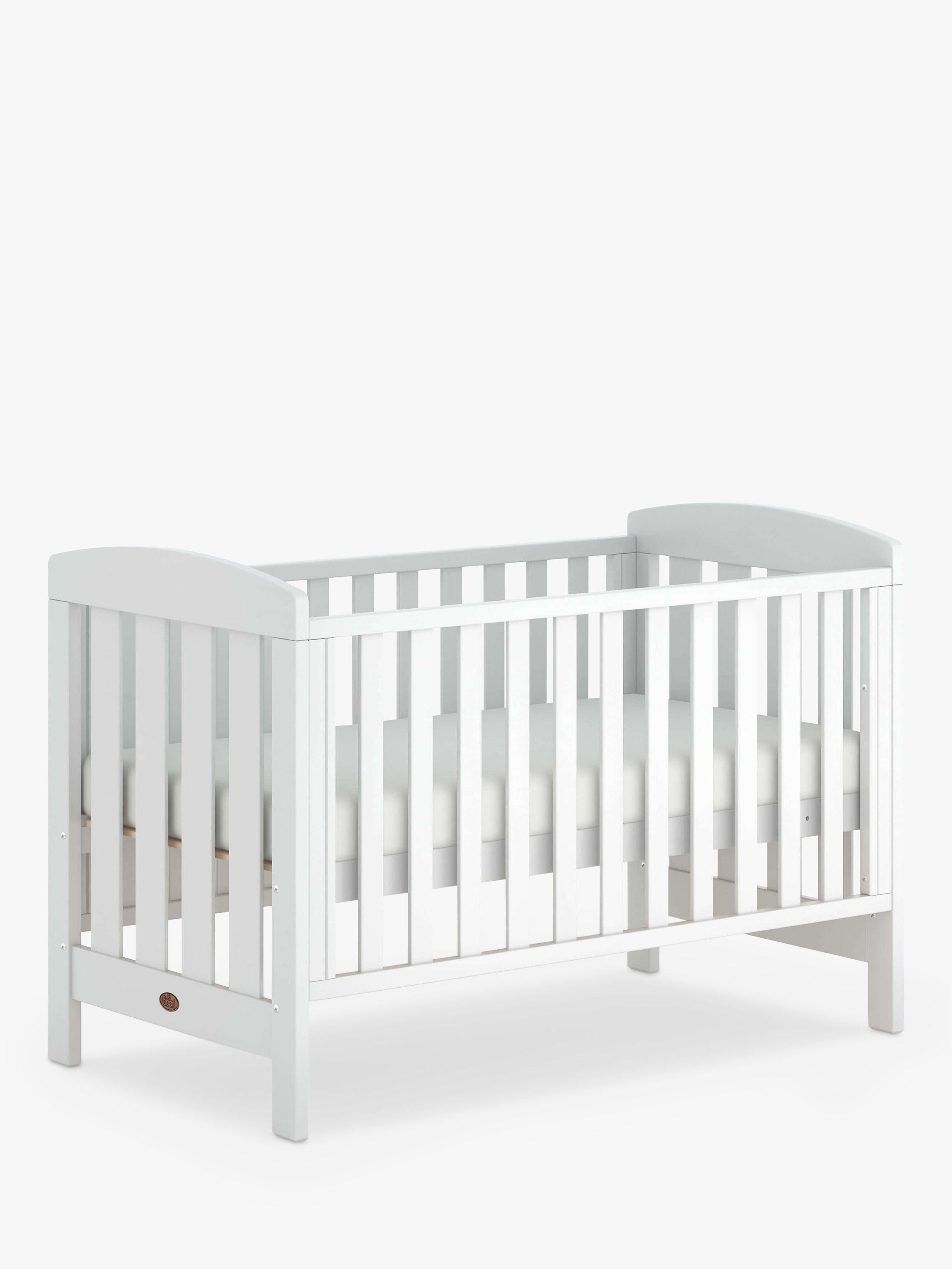 Boori Alice cotbed with mattress white - British product
