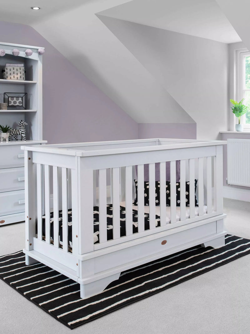 Boori Eton Convertible Cot Bed White - British product