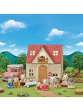 Sylvanian Families Red Roof Cosy Cottage toy house set (British brand)