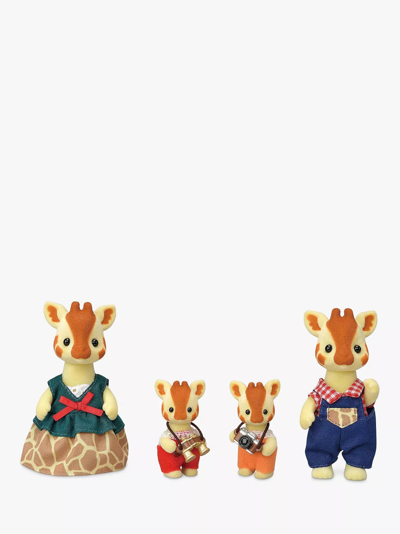 Sylvanian Families Highbranch Giraffe Family toy set, UK version