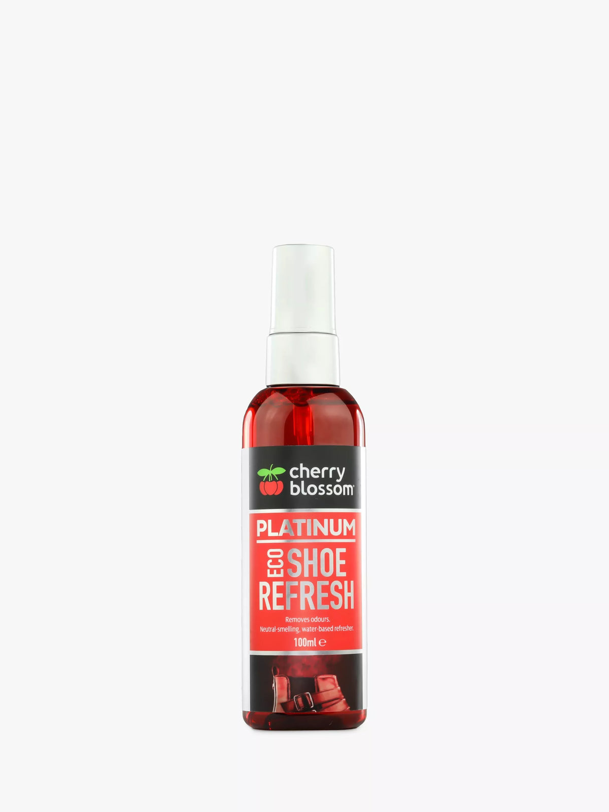 Cherry Blossom Eco Shoe Refresh spray 100ml, imported from the UK