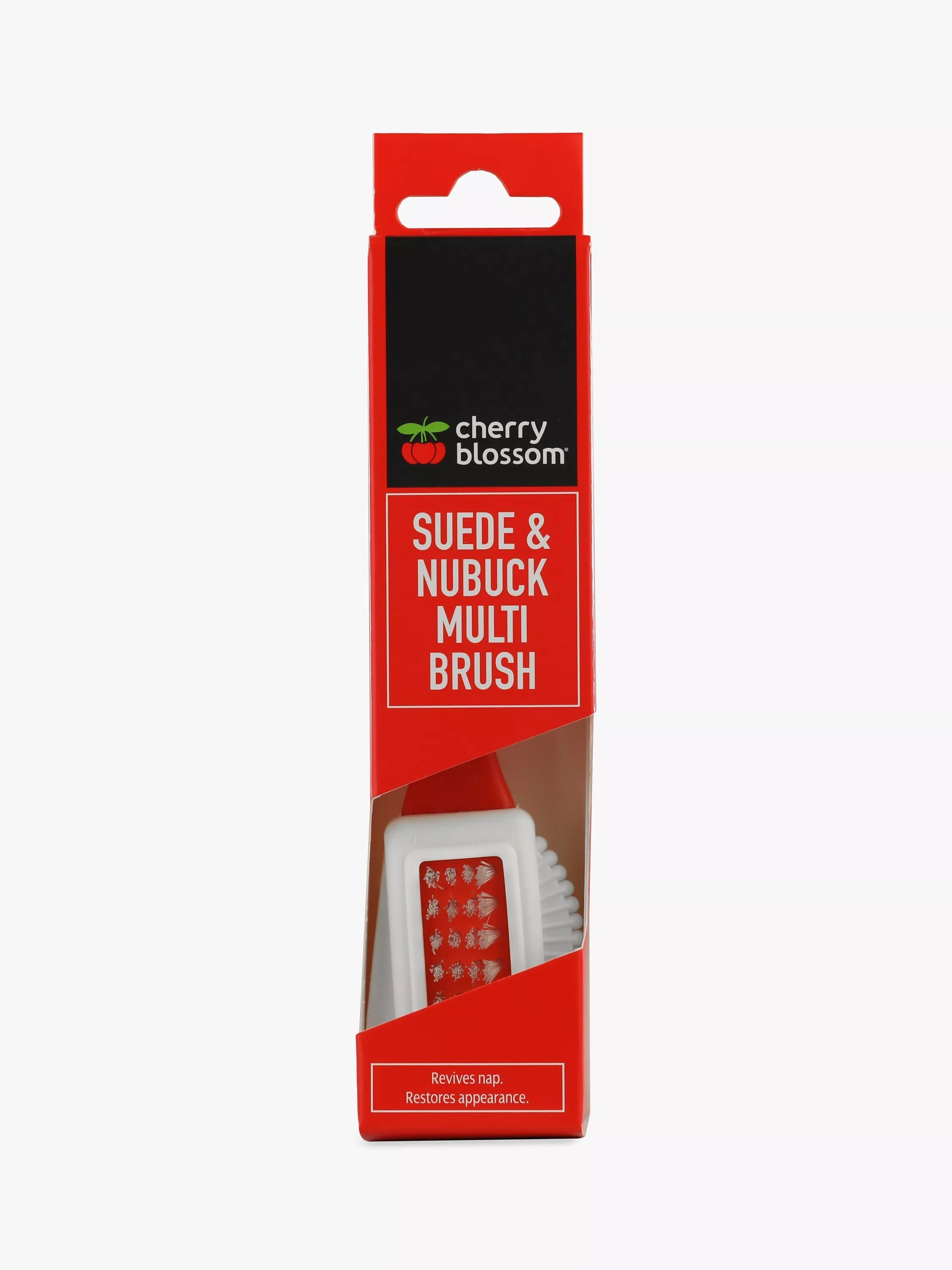 Cherry Blossom multi shoe brush for suede and nubuck (British brand)
