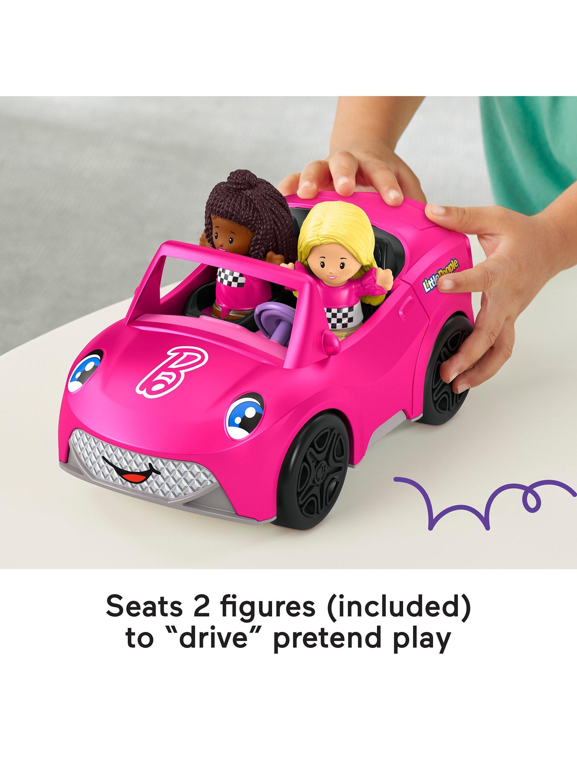 Fisher-Price Little People Barbie Convertible toy car (British brand)