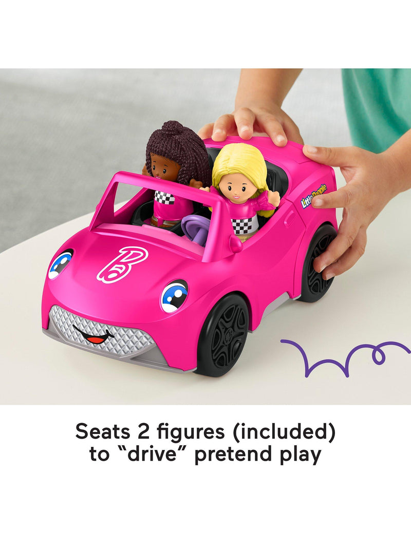 Fisher-Price Little People Barbie Convertible toy car (British brand)