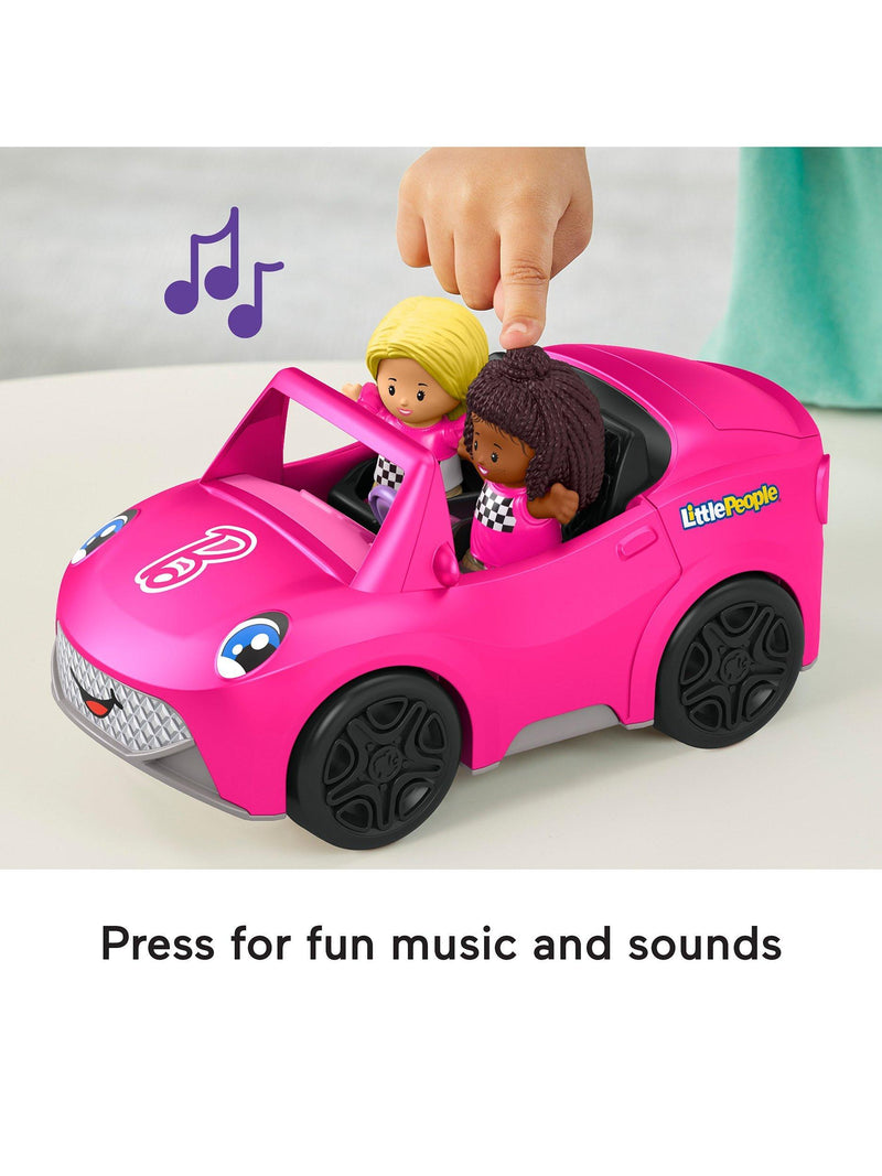Fisher-Price Little People Barbie Convertible toy car (British brand)