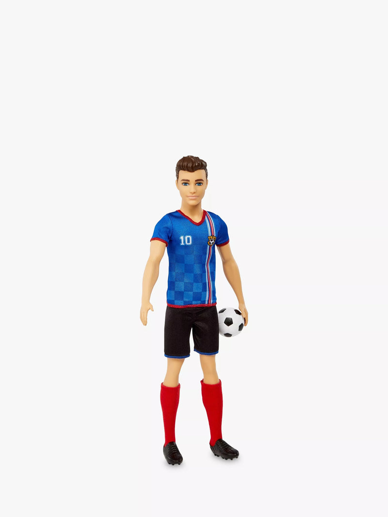 Barbie Ken football doll 32.5 cm tall, UK version