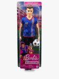 Barbie Ken football doll 32.5 cm tall, UK version