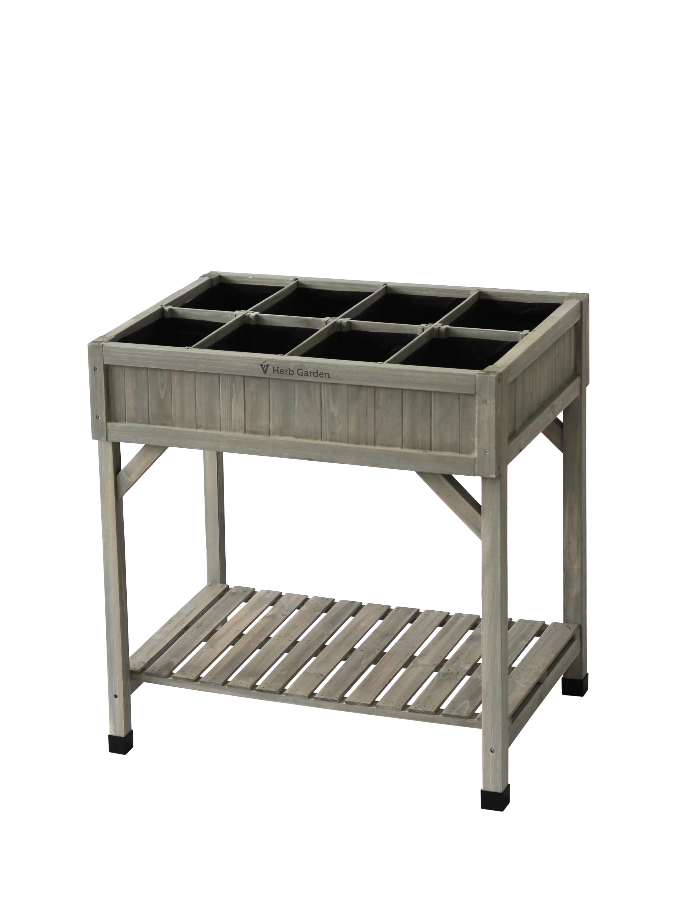 VegTrug Outdoor Herb Garden Planter, FSC-Certified (Cedar Wood)