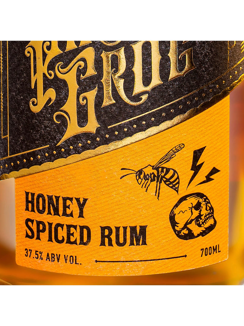 Pirate's Grog honey spiced rum 70cl, imported from the UK
