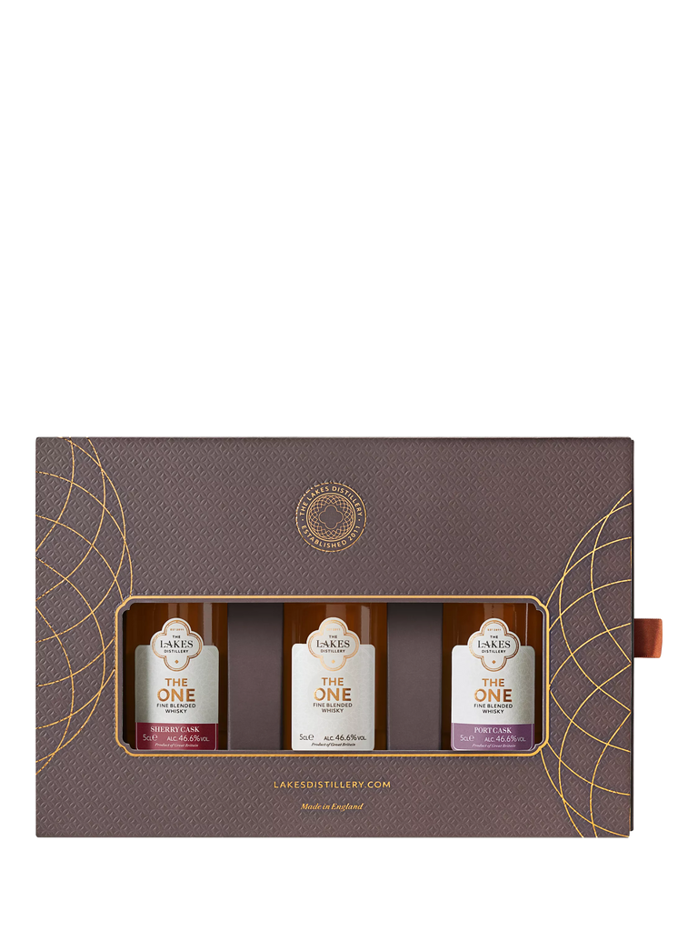 The Lakes Distillery The One Collection, 3x 5cl