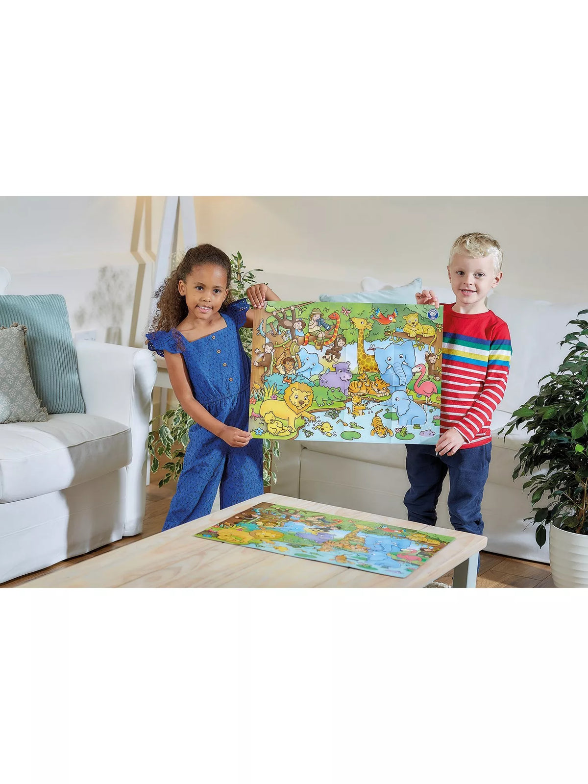 Orchard Toys Who's in the Jungle jigsaw puzzle 25 pieces (British brand)