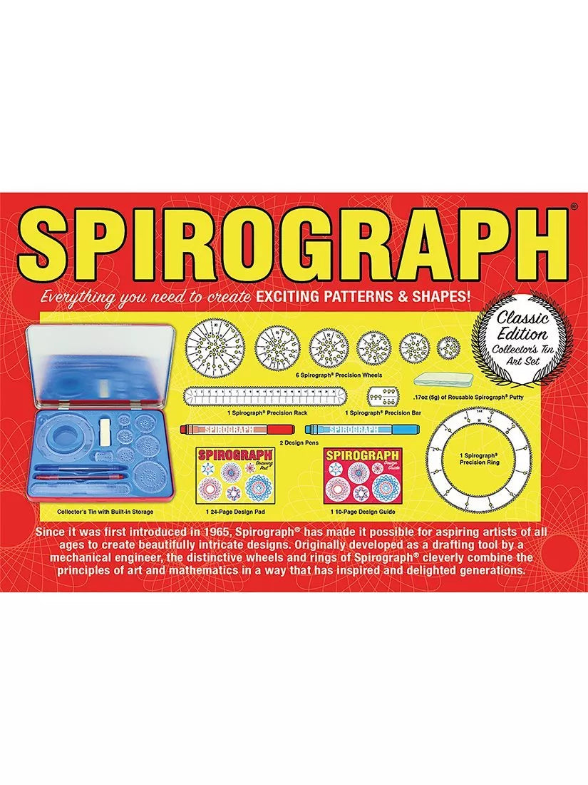 PlayMonster Spirograph Retro Set drawing toy (British brand)