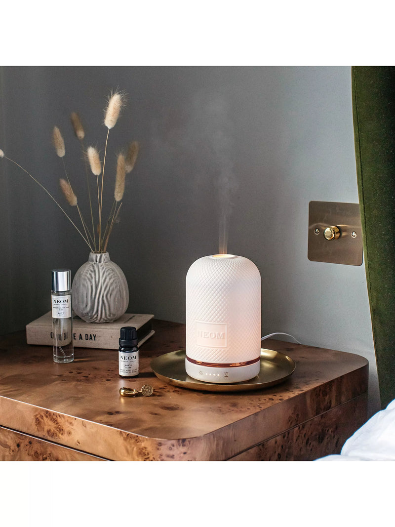 NEOM Wellbeing London Pod White Aromatherapy Diffuser, imported from the UK
