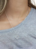 Kit Heath Alicia sterling silver pendant necklace (British brand)