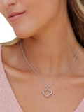 Kit Heath Alicia pendant necklace silver rose gold, UK version