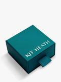 Kit Heath Bevel Trilogy drop earrings silver (British brand)