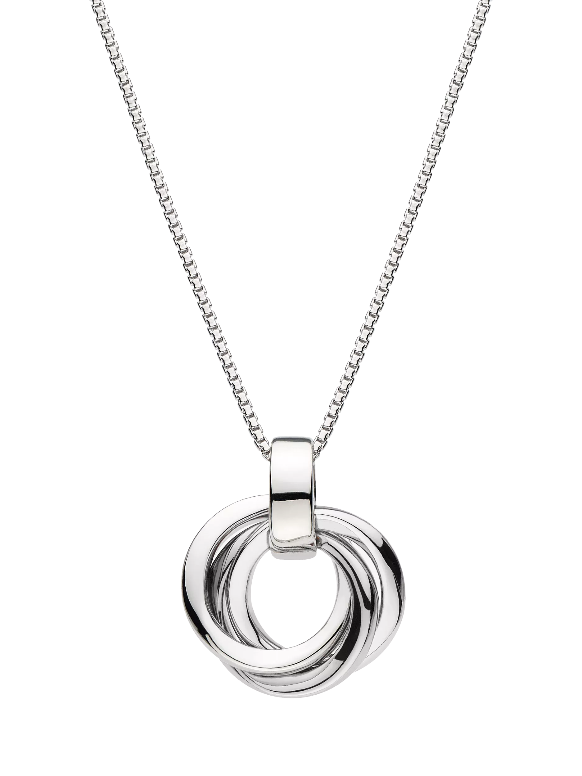 Kit Heath Bevel Cirque Trilogy pendant necklace 42cm - British product