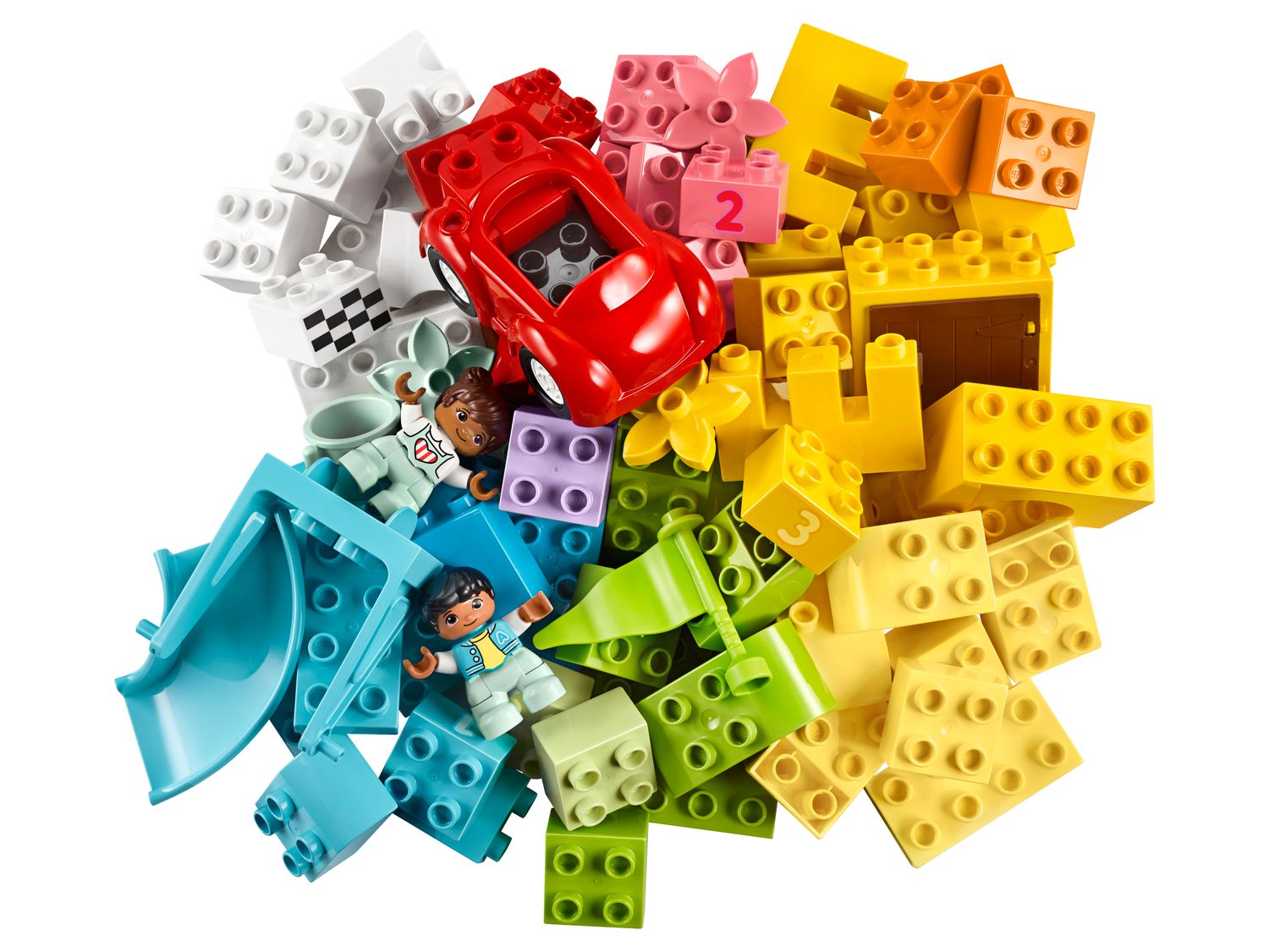 Duplo Deluxe Brick Box building toy 85 pieces - British product