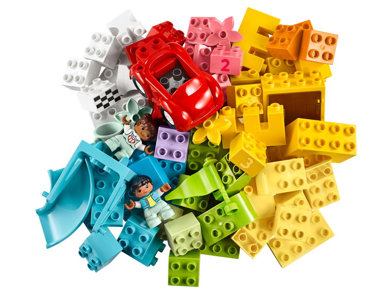Duplo Deluxe Brick Box building toy 85 pieces - British product
