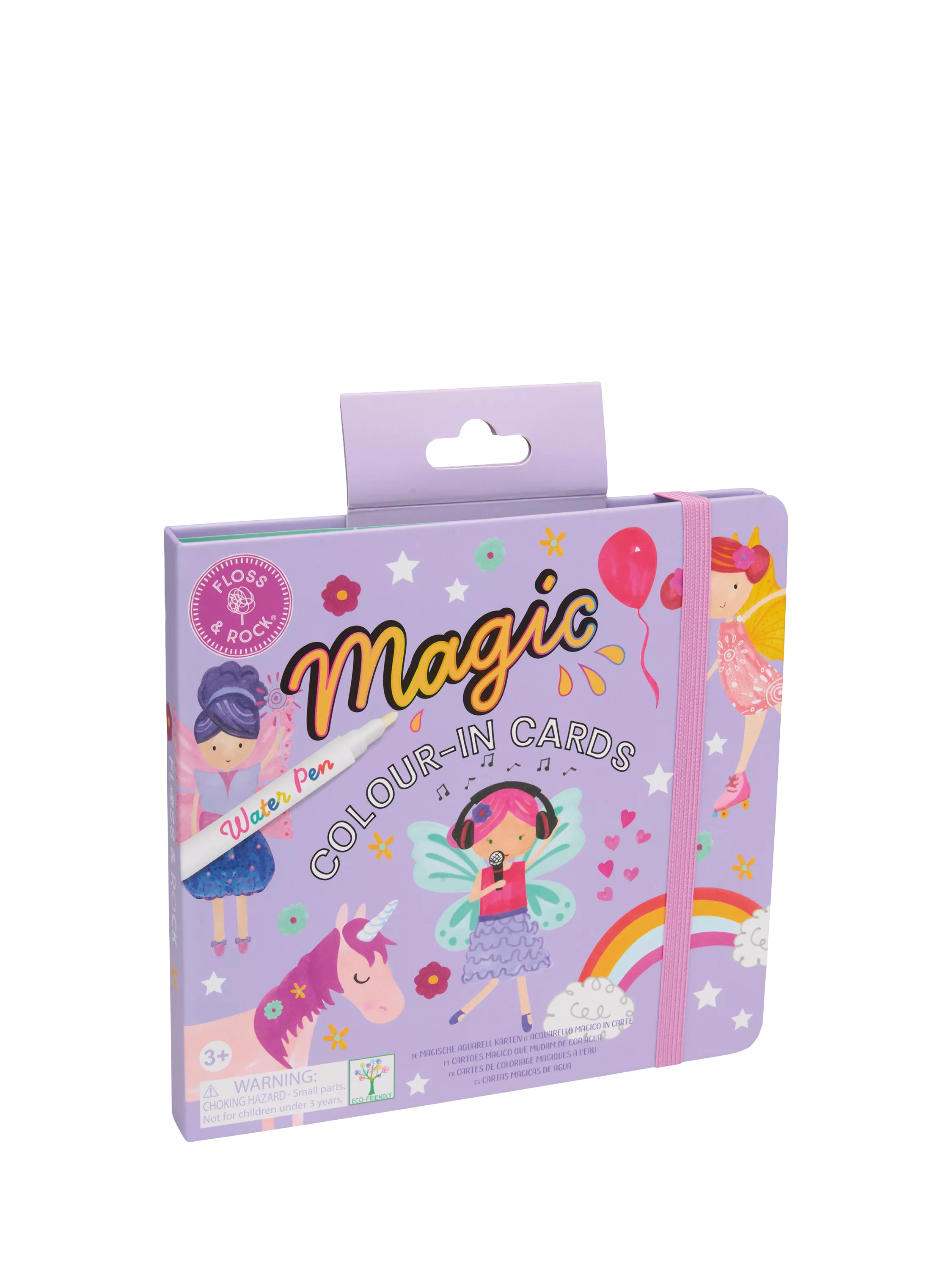 Floss & Rock water colouring cards fairy unicorn 10 cards (British brand)