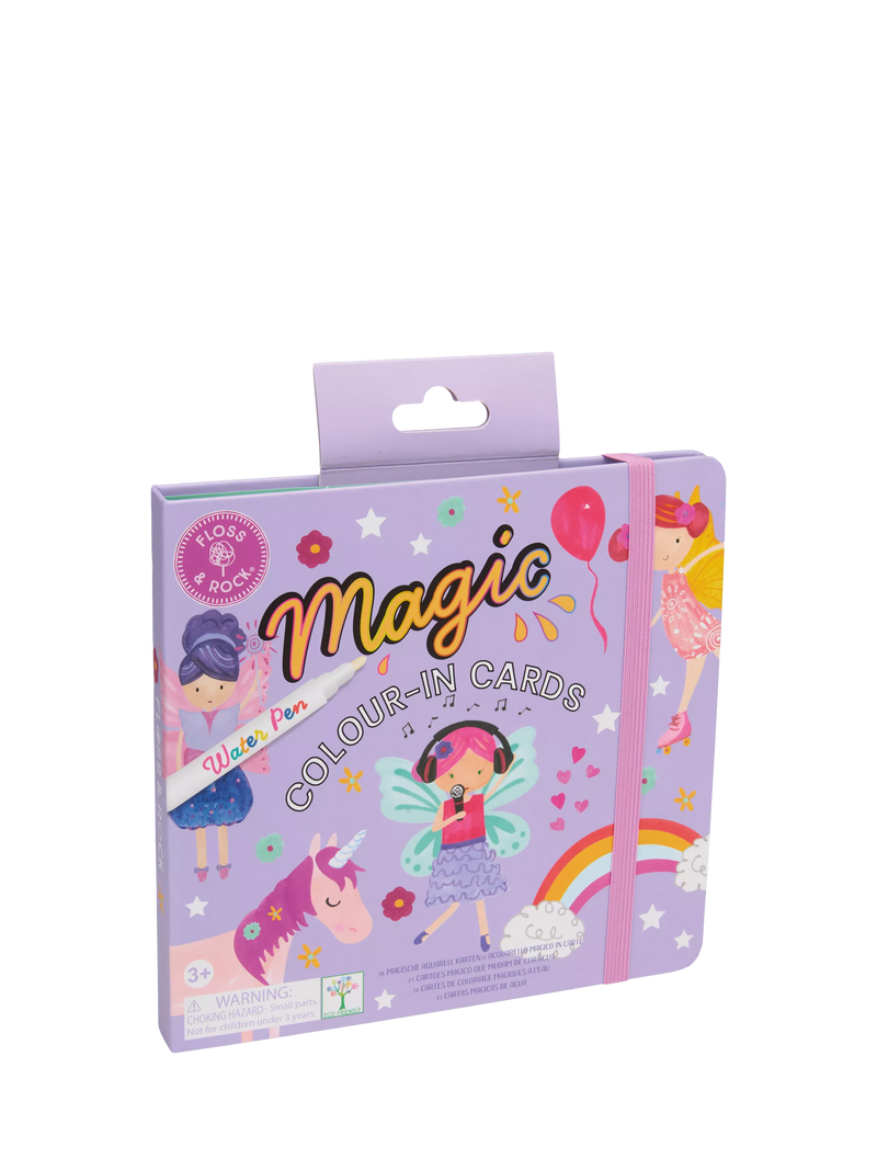 Floss & Rock water colouring cards fairy unicorn 10 cards (British brand)