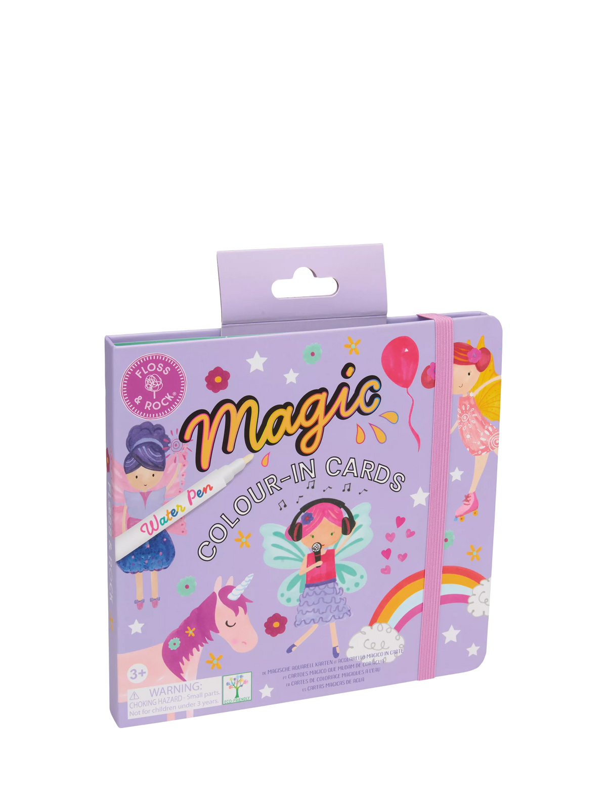 Floss & Rock water colouring cards fairy unicorn 10 cards (British brand)