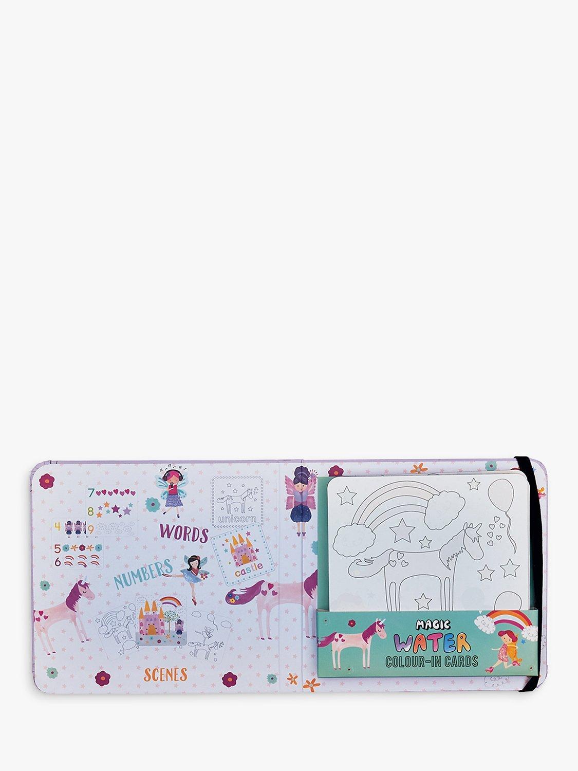 Floss & Rock water colouring cards fairy unicorn 10 cards (British brand)