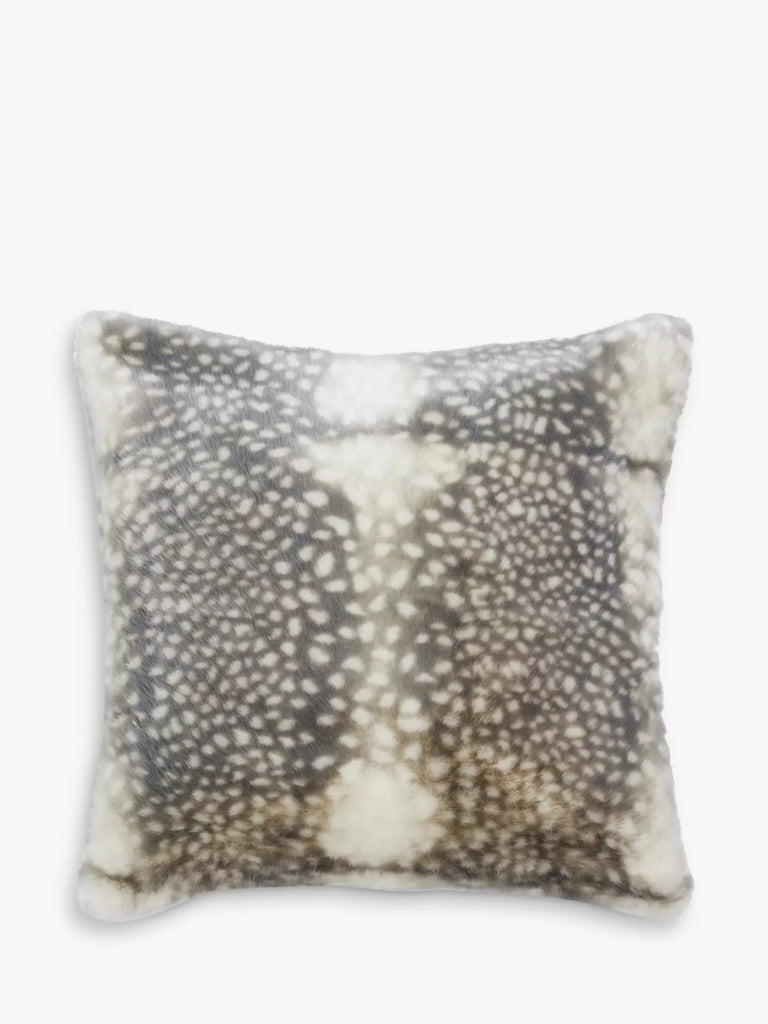 John Lewis Faux Reindeer Fur Cushion