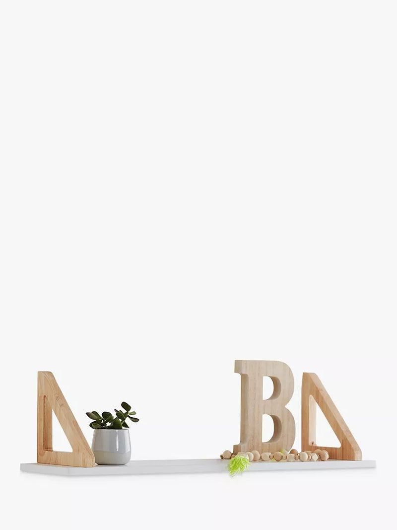 Great Little Trading Co This Way That Way Floating Shelf H19 x W75 x D18cm