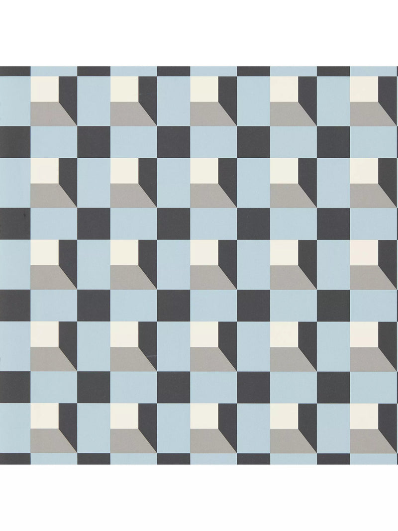 Harlequin Blocks Wallpaper geometric pattern (British brand)