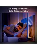 Philips Hue Signe Gradient Floor Lamp Oak, imported from the UK
