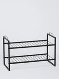 John Lewis stackable metal shoe rack 2-tier, imported from the UK