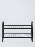 John Lewis stackable metal shoe rack 2-tier, imported from the UK