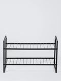 John Lewis stackable metal shoe rack 2-tier, imported from the UK