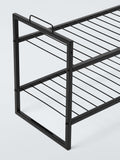 John Lewis stackable metal shoe rack 2-tier, imported from the UK