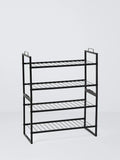 John Lewis stackable metal shoe rack 2-tier, imported from the UK